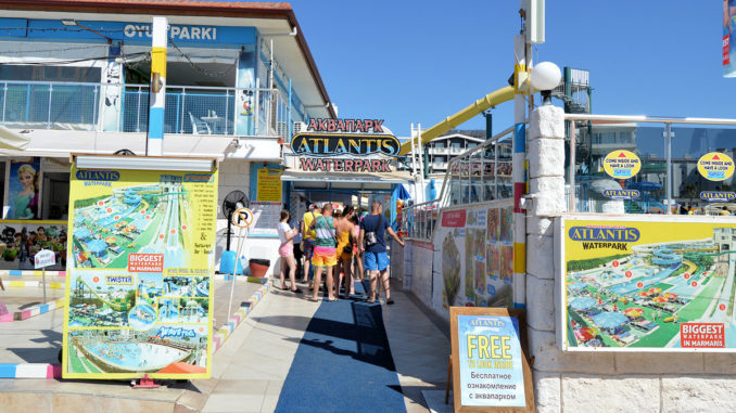 Marmaris Atlantis Su Parkı Girişi